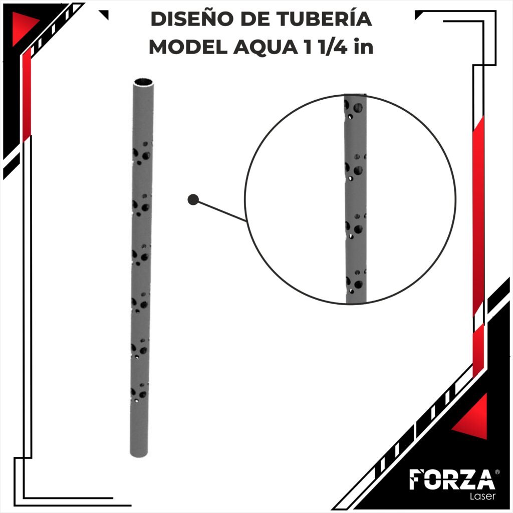Tuber a con dise o model aqua vectors forza