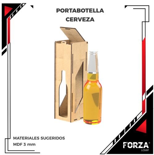 PORTABOTELLAS DE MDF