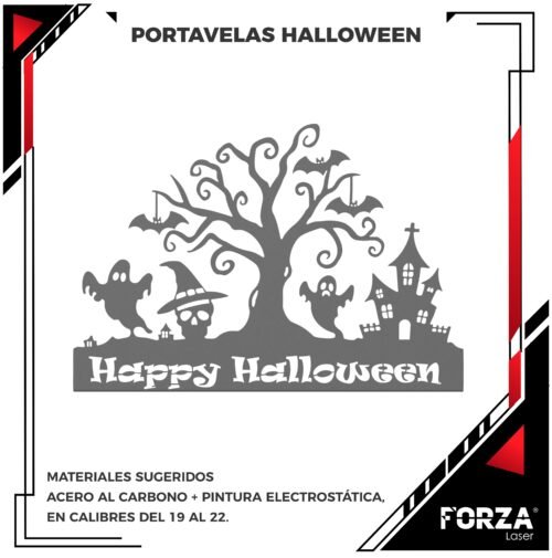 Portavelas Halloween