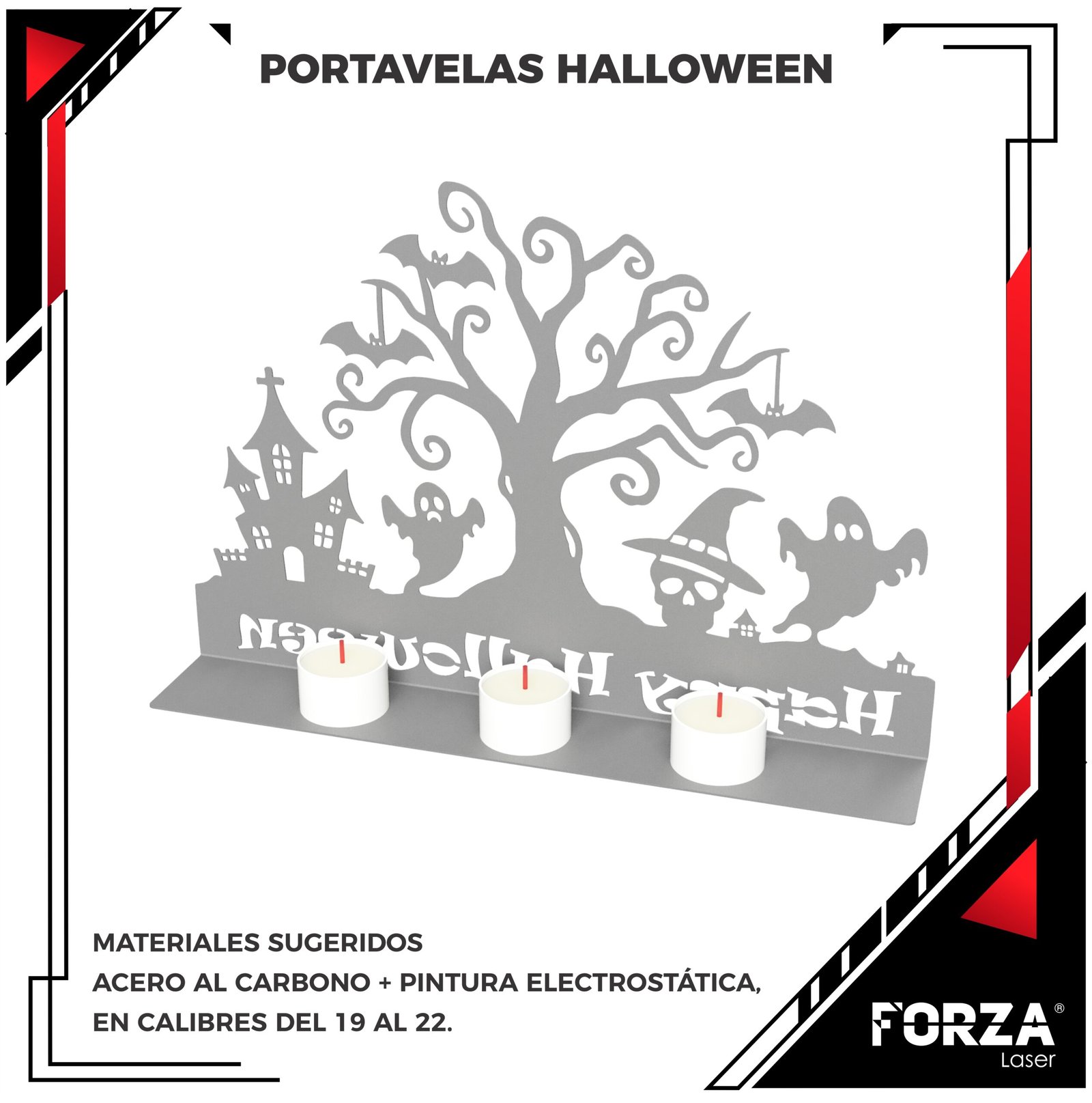 Portavelas Halloween 3