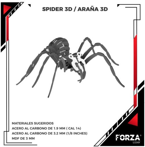ARAÑA 3D/SPIDER 3D