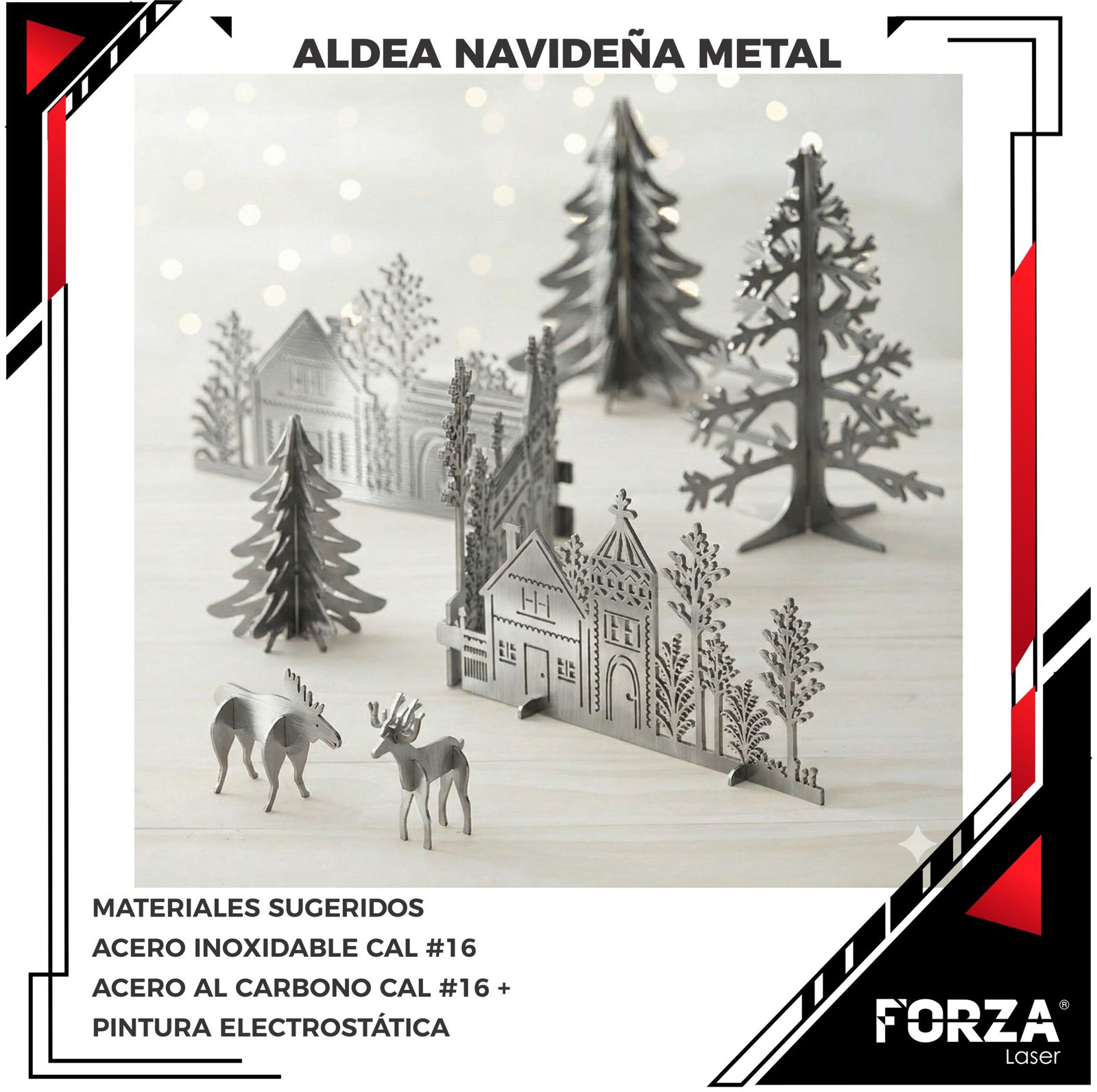 ALDEA NAVIDEÑA METAL